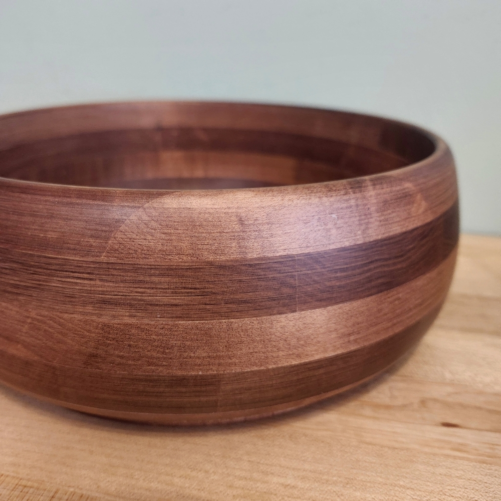 Baribocraft Bowl Maple Wood Canada 9" - Picture 3 of 7